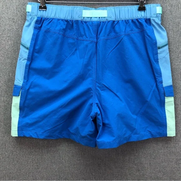 Patagonia Blue and Aqua Athletic Shorts - Picture 2 of 12